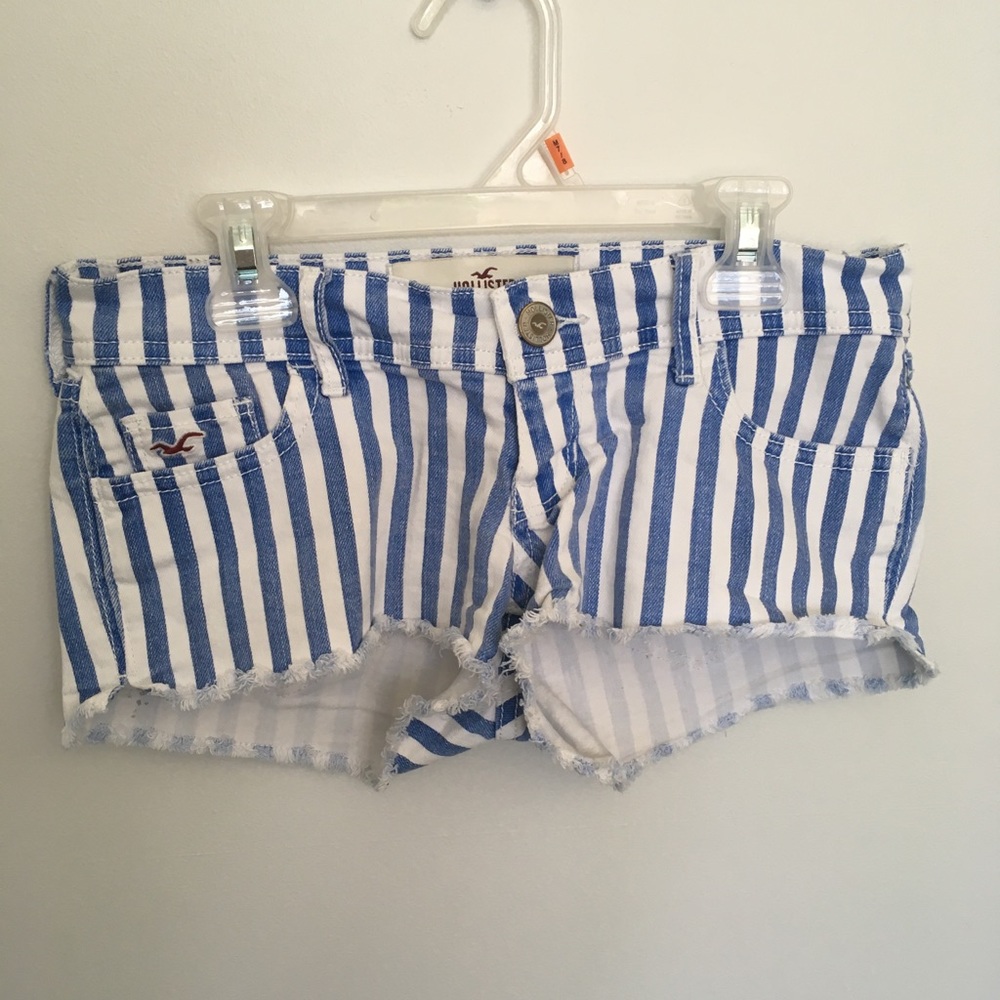 Striped Low-Rise Shorts